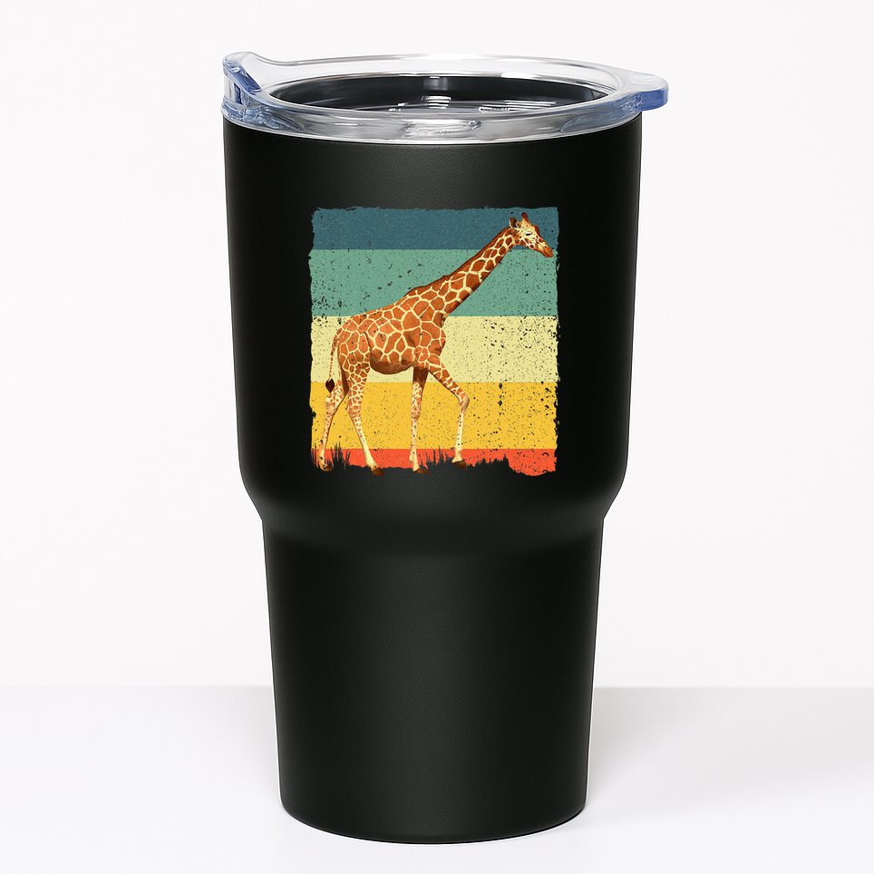 Giraffe Design For Giraffe Okapi Lover Tumbler