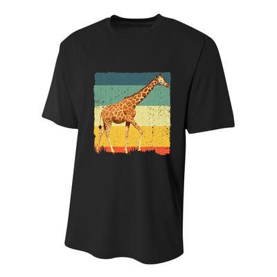 Giraffe Design For Giraffe Okapi Lover Youth Performance Sprint T-Shirt