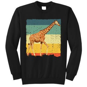 Giraffe Design For Giraffe Okapi Lover Tall Sweatshirt