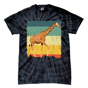 Giraffe Design For Giraffe Okapi Lover Tie-Dye T-Shirt