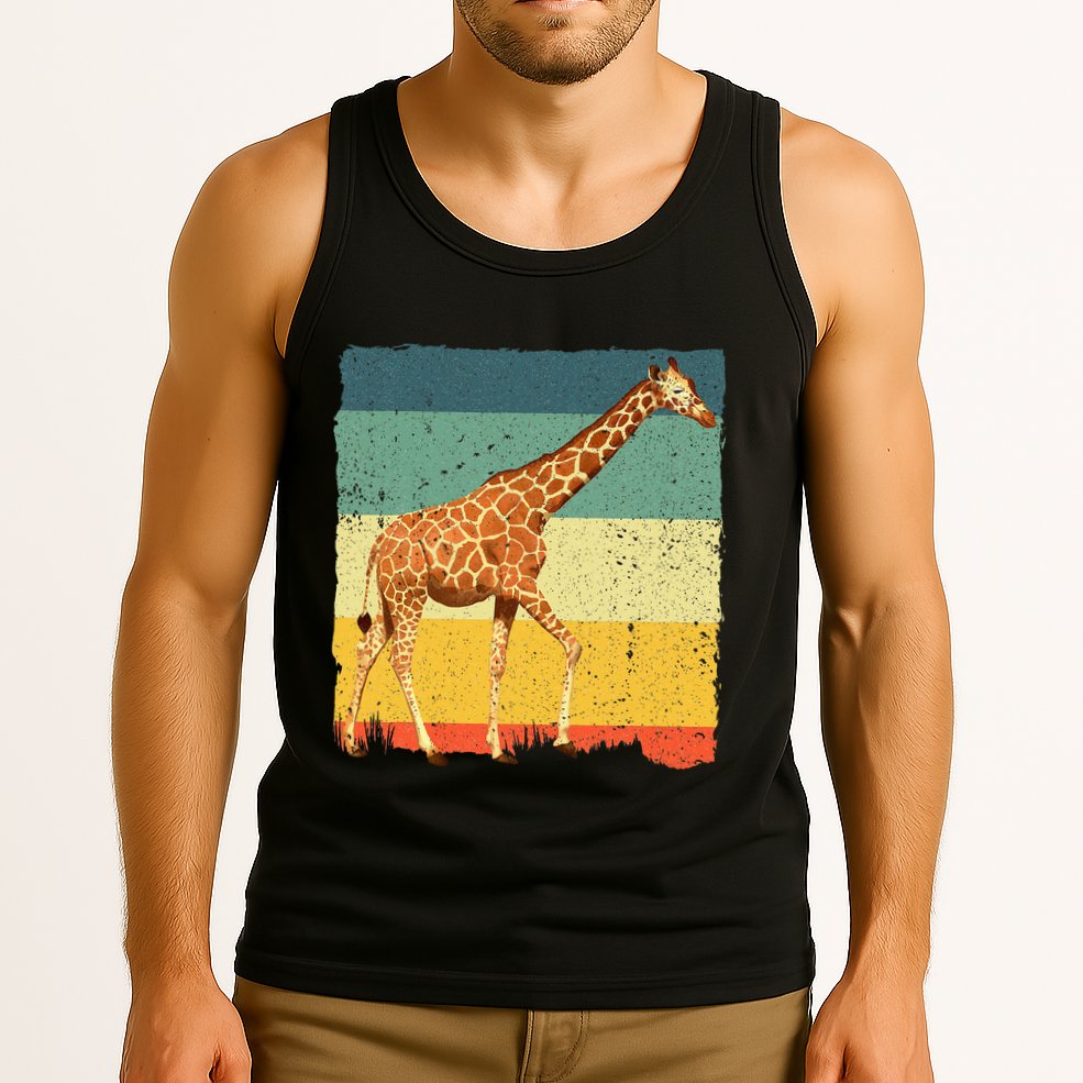 Giraffe Design For Giraffe Okapi Lover Tank Top