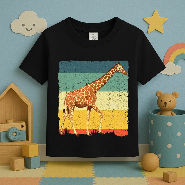 Giraffe Design For Giraffe Okapi Lover Toddler T-Shirt