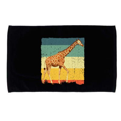 Giraffe Design For Giraffe Okapi Lover Microfiber Hand Towel