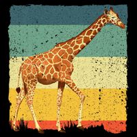 Giraffe Design For Giraffe Okapi Lover Visor