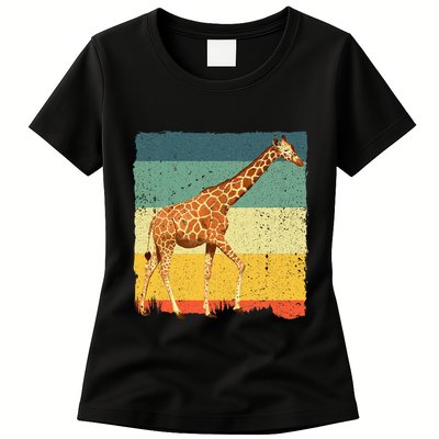 Giraffe Design For Giraffe Okapi Lover Womens T-Shirt