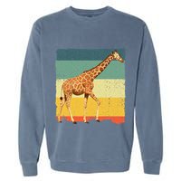 Giraffe Design For Giraffe Okapi Lover Garment-Dyed Sweatshirt