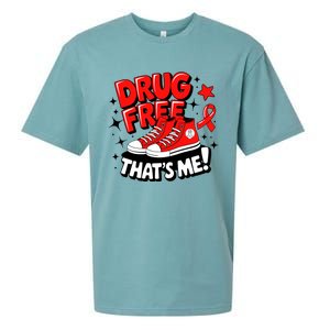 Groovy Dru.G Free Red Ribbon Week ThatS Me Awareness Chucks Sueded Cloud Jersey T-Shirt