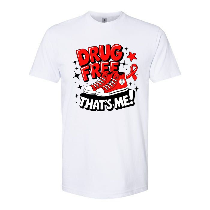 Groovy Dru.G Free Red Ribbon Week ThatS Me Awareness Chucks Softstyle CVC T-Shirt