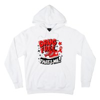 Groovy Dru.G Free Red Ribbon Week ThatS Me Awareness Chucks Hoodie