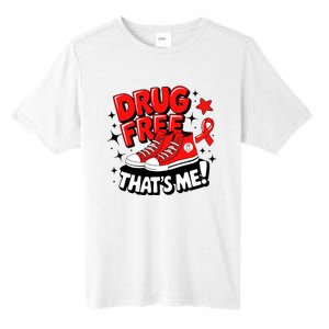 Groovy Dru.G Free Red Ribbon Week ThatS Me Awareness Chucks Tall Fusion ChromaSoft Performance T-Shirt