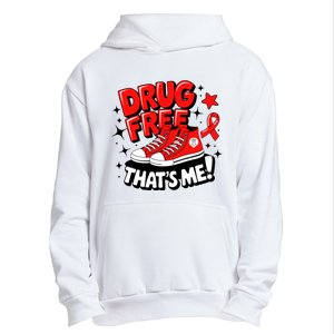 Groovy Dru.G Free Red Ribbon Week ThatS Me Awareness Chucks Urban Pullover Hoodie