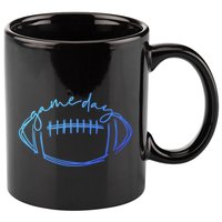 Game Day Football Game Day Vibes Football Lover Gift 11oz C Handle Ceramic Mug