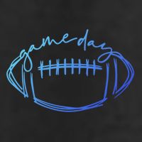 Game Day Football Game Day Vibes Football Lover Gift 11oz C Handle Ceramic Mug