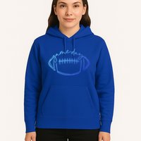 Game Day Football Game Day Vibes Football Lover Gift Hoodie