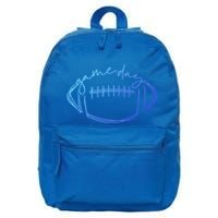 Game Day Football Game Day Vibes Football Lover Gift 16 in Basic Backpack