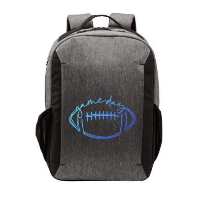 Game Day Football Game Day Vibes Football Lover Gift Vector Backpack