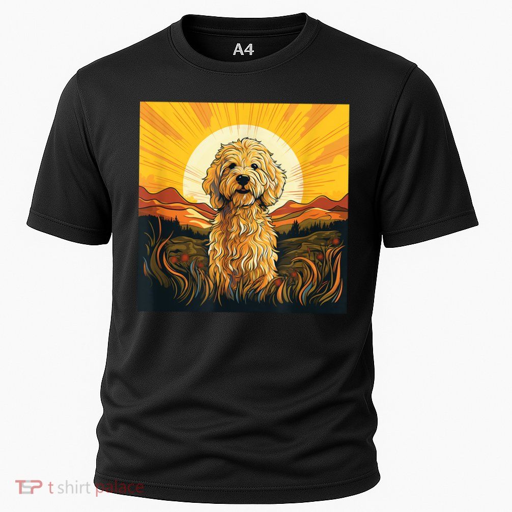 Goldendoodle Dood Funny Doodle Dog Golden Doodle Performance Shirt