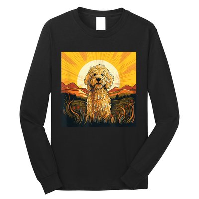 Goldendoodle Dood Funny Doodle Dog Golden Doodle Long Sleeve Shirt