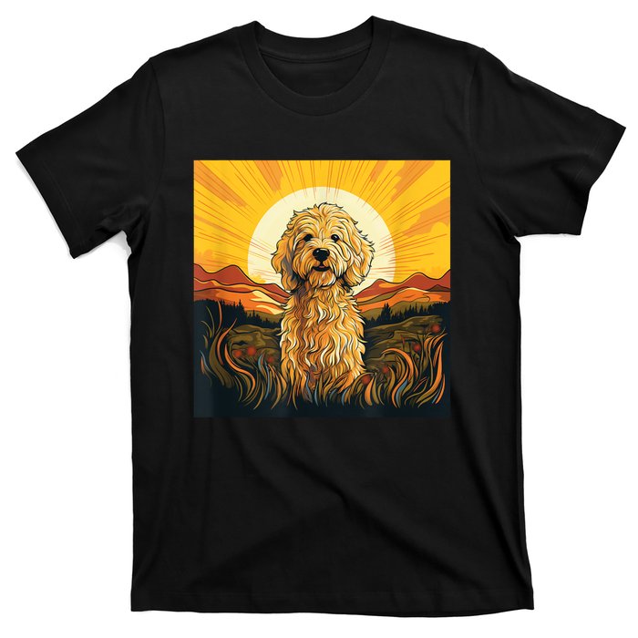 Goldendoodle Dood Funny Doodle Dog Golden Doodle T-Shirt