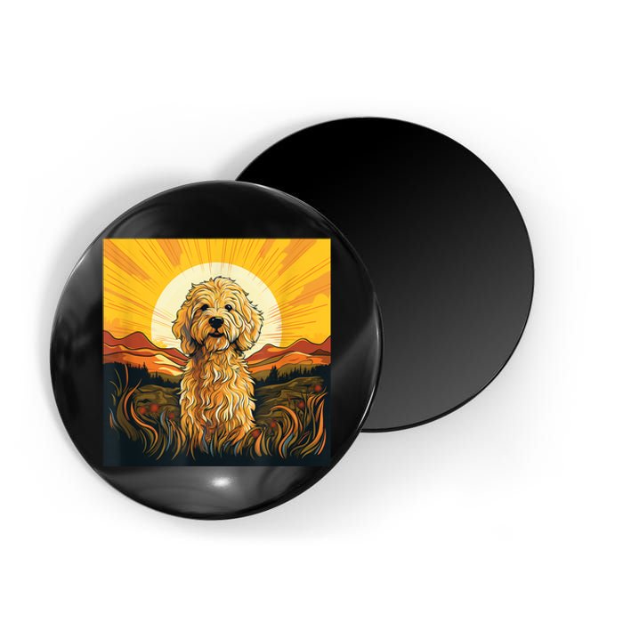 Goldendoodle Dood Funny Doodle Dog Golden Doodle Magnet