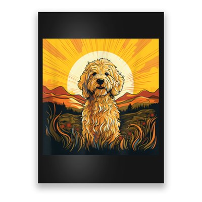 Goldendoodle Dood Funny Doodle Dog Golden Doodle Poster