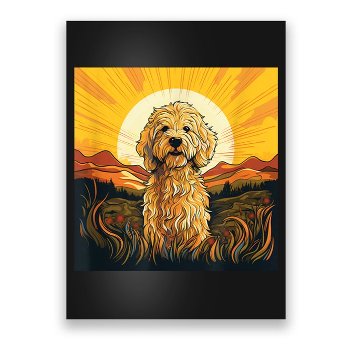 Goldendoodle Dood Funny Doodle Dog Golden Doodle Poster