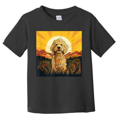 Goldendoodle Dood Funny Doodle Dog Golden Doodle Toddler T-Shirt