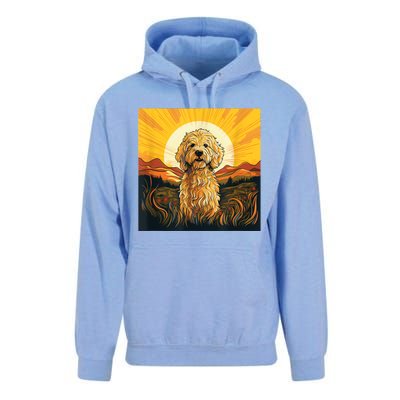 Goldendoodle Dood Funny Doodle Dog Golden Doodle Unisex Surf Hoodie