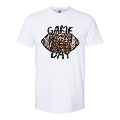 Game Day Football For Women Softstyle CVC T-Shirt