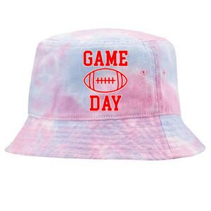 Game Day Football Throwback Design Print Classic Tie-Dyed Bucket Hat