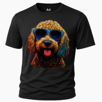 Goldendoodle Dood Funny Doodle Dog Golden Doodle Cooling Performance Crew T-Shirt