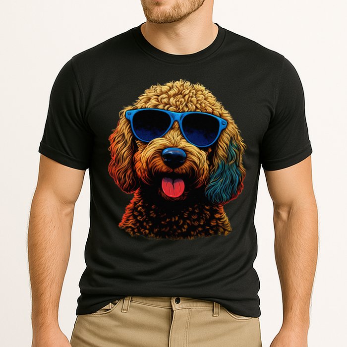 Goldendoodle Dood Funny Doodle Dog Golden Doodle Cooling Performance Crew T-Shirt