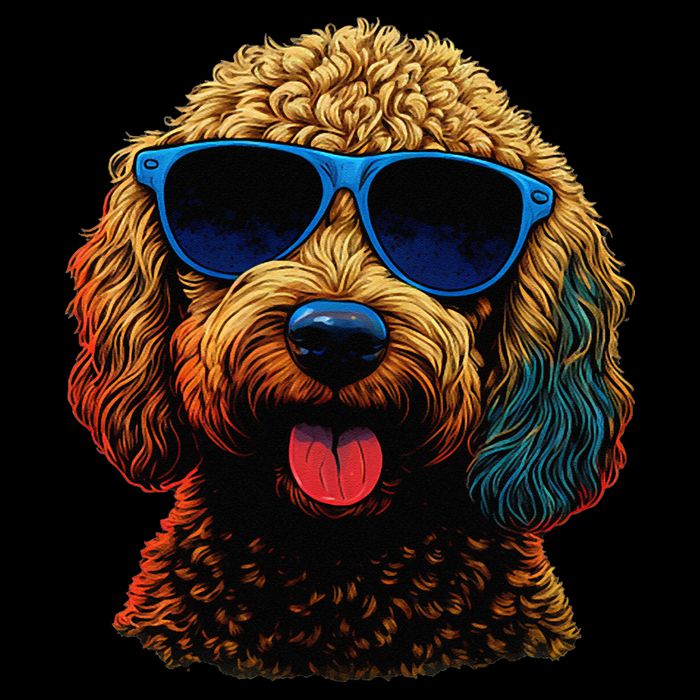 Goldendoodle Dood Funny Doodle Dog Golden Doodle Impact Tech Backpack