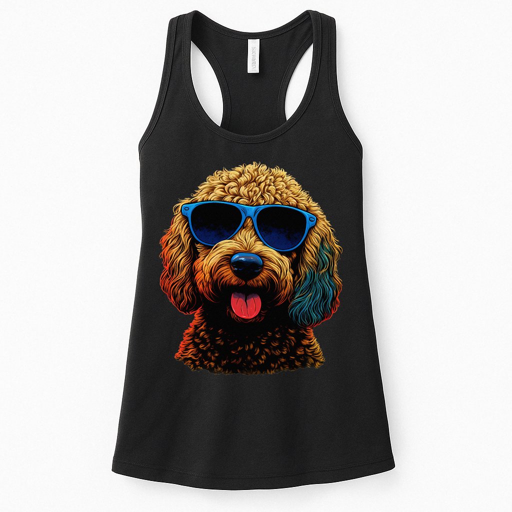 Goldendoodle Dood Funny Doodle Dog Golden Doodle Womens Tank Top
