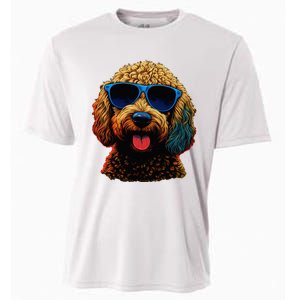 Goldendoodle Dood Funny Doodle Dog Golden Doodle Cooling Performance Crew T-Shirt