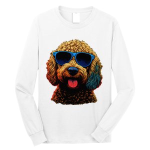 Goldendoodle Dood Funny Doodle Dog Golden Doodle Long Sleeve Shirt