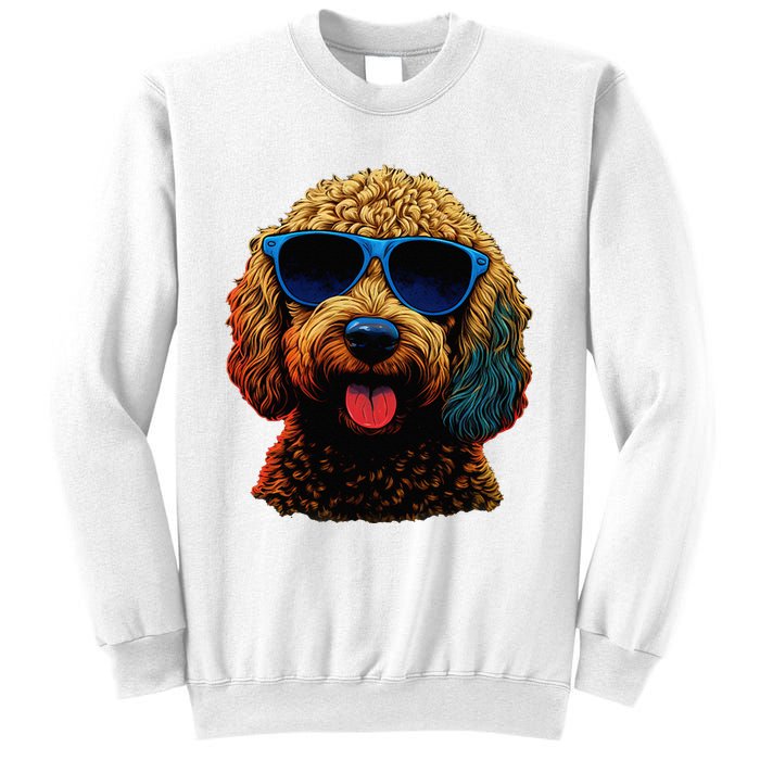 Goldendoodle Dood Funny Doodle Dog Golden Doodle Sweatshirt