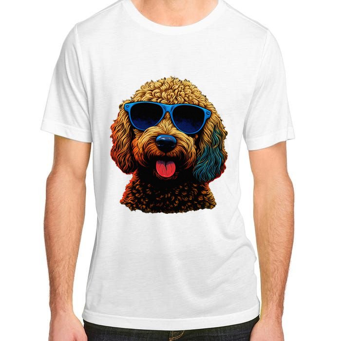 Goldendoodle Dood Funny Doodle Dog Golden Doodle Adult ChromaSoft Performance T-Shirt