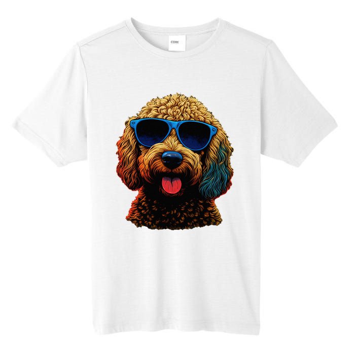 Goldendoodle Dood Funny Doodle Dog Golden Doodle Tall Fusion ChromaSoft Performance T-Shirt