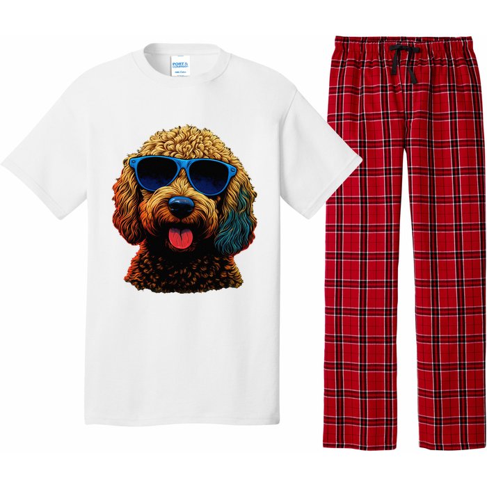 Goldendoodle Dood Funny Doodle Dog Golden Doodle Pajama Set