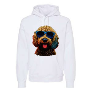 Goldendoodle Dood Funny Doodle Dog Golden Doodle Premium Hoodie