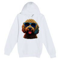 Goldendoodle Dood Funny Doodle Dog Golden Doodle Premium Pullover Hoodie