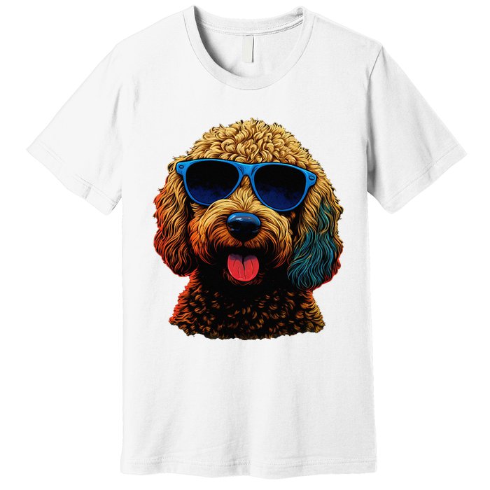 Goldendoodle Dood Funny Doodle Dog Golden Doodle Premium T-Shirt