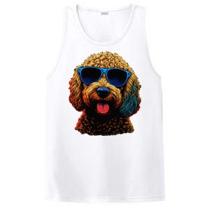 Goldendoodle Dood Funny Doodle Dog Golden Doodle PosiCharge Competitor Tank