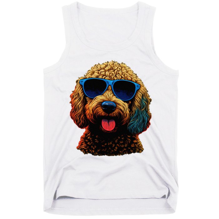 Goldendoodle Dood Funny Doodle Dog Golden Doodle Tank Top