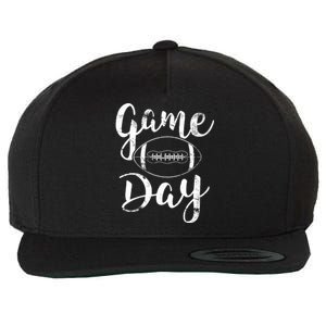 Game Day Football Cute Football Top VNeck Wool Snapback Cap