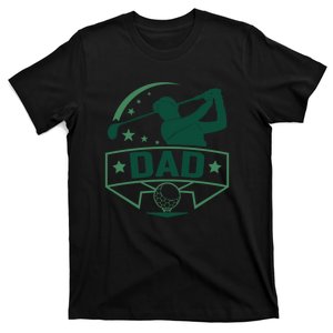 Golf Dad Funny Golf Lover Gift For Dad Father's Day T-Shirt