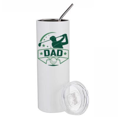 Golf Dad Funny Golf Lover Gift For Dad Father's Day Stainless Steel Tumbler