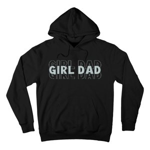 Girl Dad Funny Fathers Day Hoodie