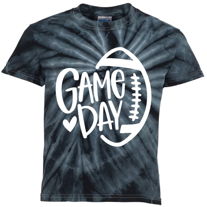 Game Day Football Season Funny Team Sports Vintage Kids Tie-Dye T-Shirt